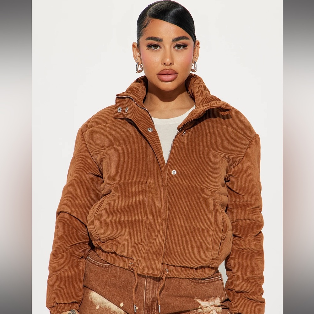 Camel puffer jacket - Picture 4 of 6